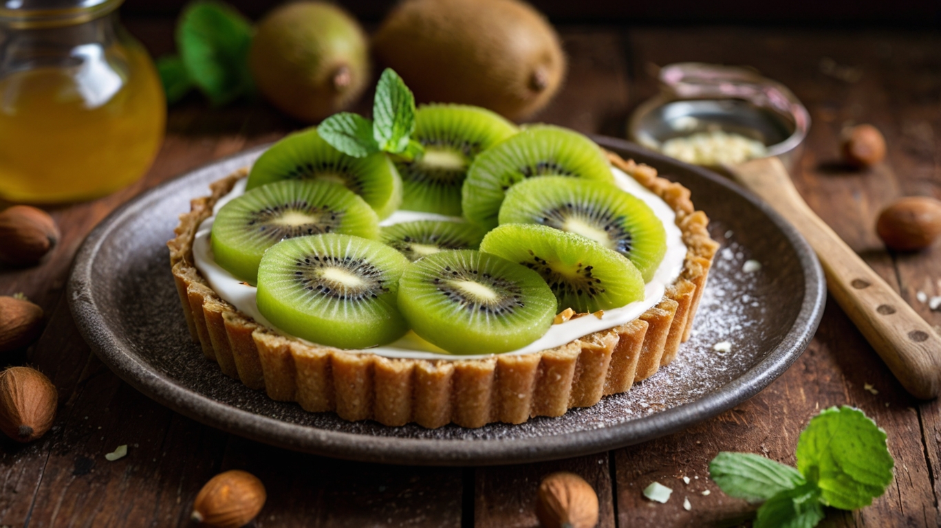 Ingredientes naturales de kiwi