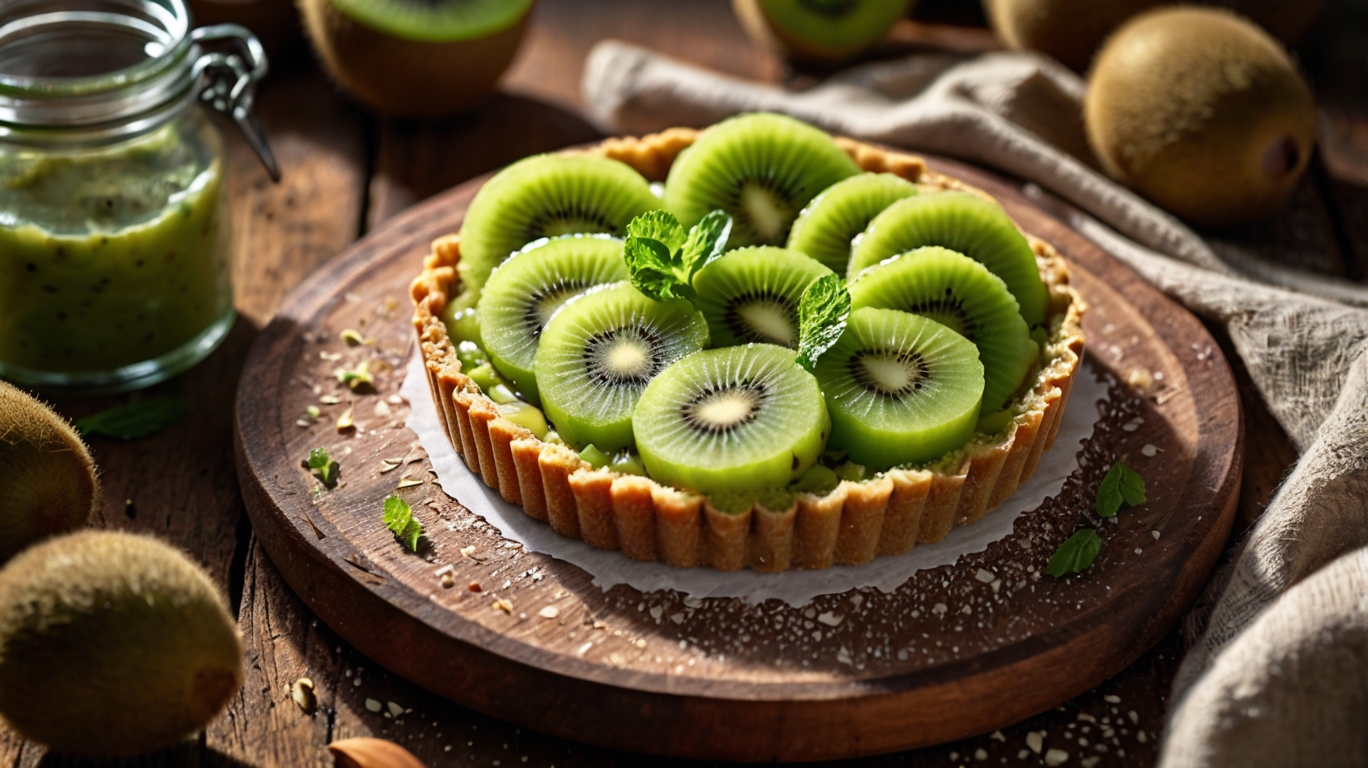 Batido de kiwi y plátano